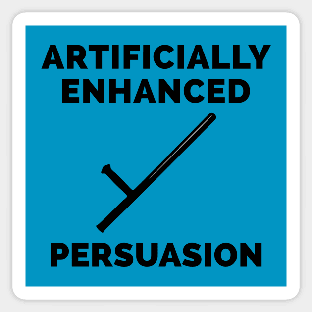 Tonfa Enhanced Persuasion Sticker by mDan